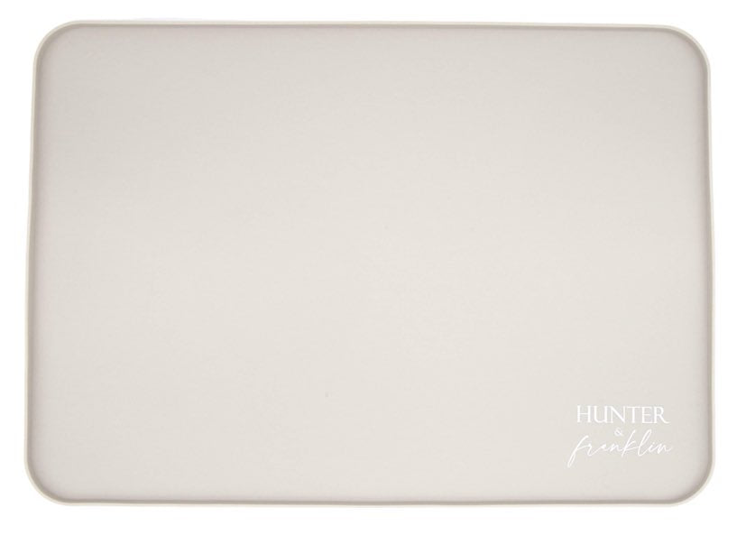 Silicone feeding placemat - Stone