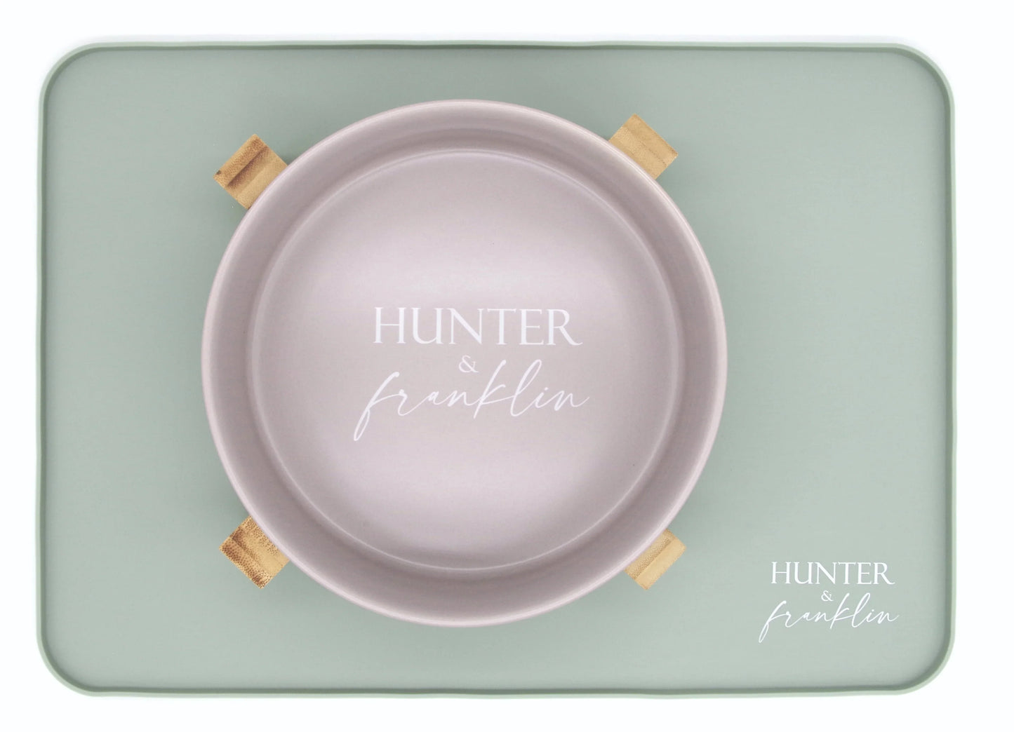 Silicone feeding placemat - Eucalyptus