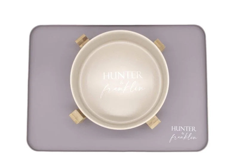 Silicone feeding placemat - Wisteria