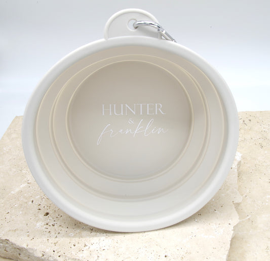 Collapsible bowl - Stone