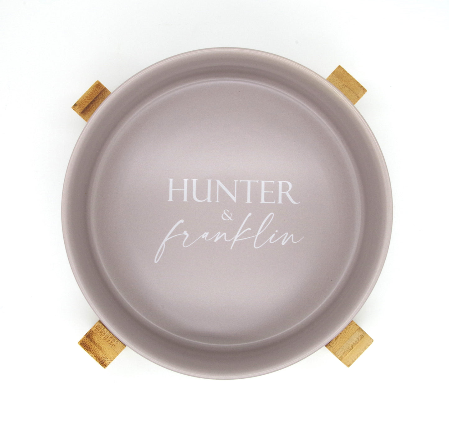 Matte ceramic bowl - Wisteria