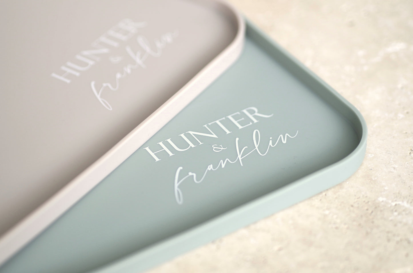 Silicone feeding placemat - Stone