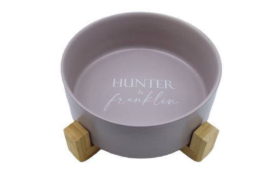 Matte ceramic bowl - Wisteria
